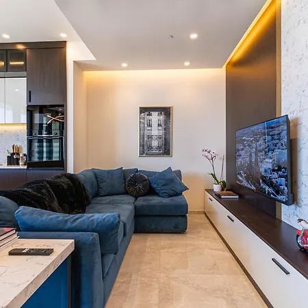 アパート 20Th Floor Luxury Sea View Mercury Tower Apartment - Rooftop Pool! By Stays Uniq