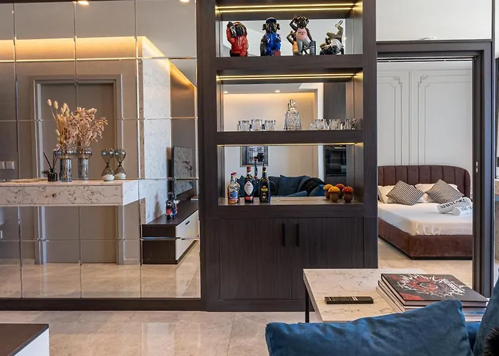 アパート 20Th Floor Luxury Sea View Mercury Tower Apartment - Rooftop Pool! By Stays Uniq *