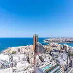 20th Floor Luxury Sea View Mercury Tower - Rooftop Pool! By Uniq * Saint Julian's