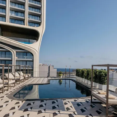 Apartman 20th Floor Luxury Sea View Mercury Tower - Rooftop Pool! By Uniq San Ġiljan
